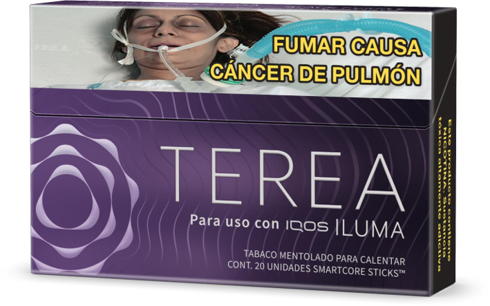 Cajetilla TEREA IQOS Iluma Black Purple caja de sticks tabaco calentado heat not burn compatible IQOS Iluma comprar TEREA en CDMX recíbelo el mismo día en CDMX y Estado de México envío express tabaco sin combustión