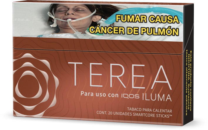 Cajetilla TEREA IQOS Iluma Bronze caja de sticks tabaco calentado heat not burn compatible IQOS Iluma comprar TEREA en CDMX recíbelo el mismo día en CDMX y Estado de México envío express tabaco sin combustión